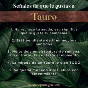 Descubre lo que le encanta a un Tauro de una mujer ※