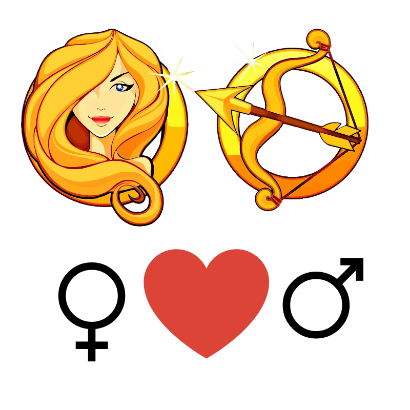 Hombre Virgo y Mujer Sagitario: Compatibilidad perfecta en el amor ※