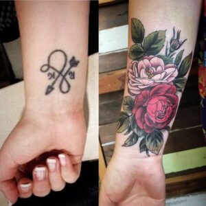 Mejores tatuajes para tapar otro en la muñeca de mujer ※